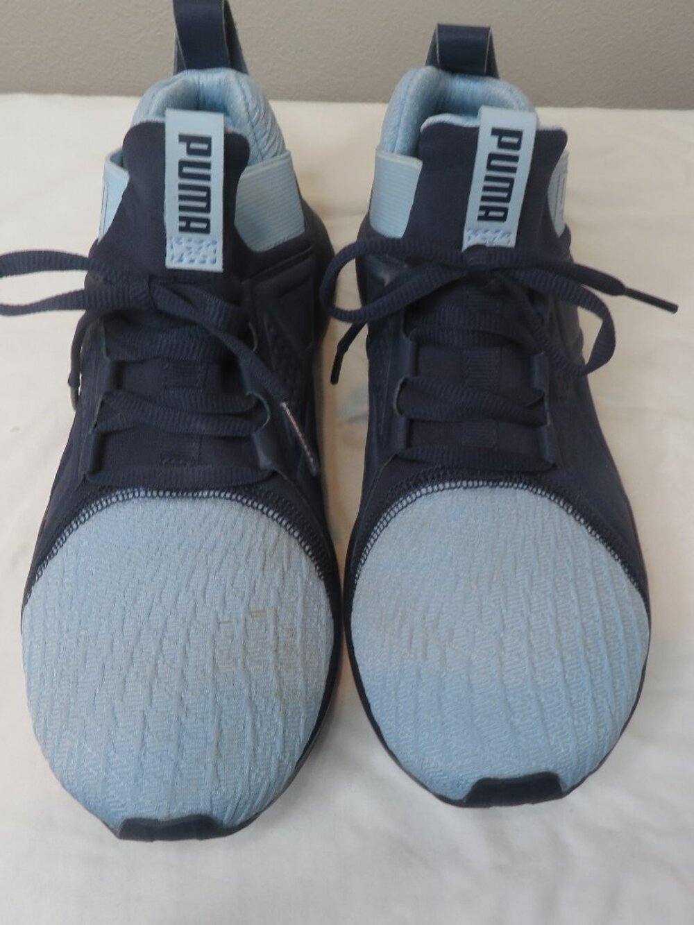Puma Enzo Multicolor Blue Textile Mesh Comfort Shoes Size 5